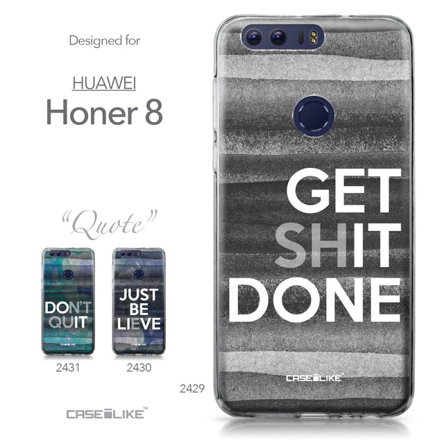Huawei Honor 8 case Quote 2429 Collection | CASEiLIKE.com