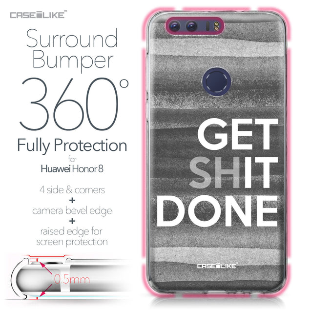 Huawei Honor 8 case Quote 2429 Bumper Case Protection | CASEiLIKE.com