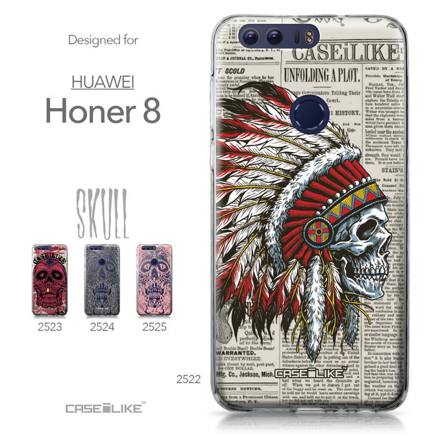 Huawei Honor 8 case Art of Skull 2522 Collection | CASEiLIKE.com