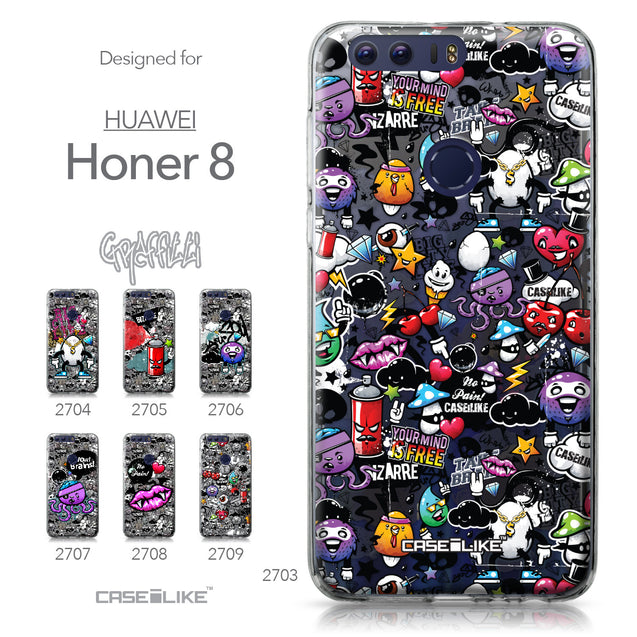 Huawei Honor 8 case Graffiti 2703 Collection | CASEiLIKE.com
