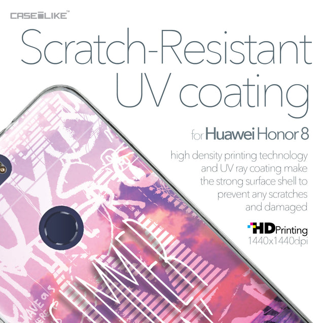 Huawei Honor 8 case Graffiti 2727 with UV-Coating Scratch-Resistant Case | CASEiLIKE.com