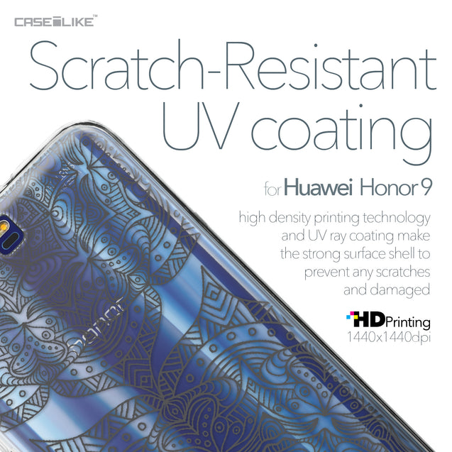 Huawei Honor 9 case Mandala Art 2304 with UV-Coating Scratch-Resistant Case | CASEiLIKE.com