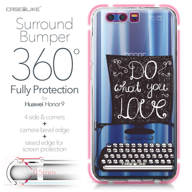 Huawei Honor 9 case Quote 2400 Bumper Case Protection | CASEiLIKE.com
