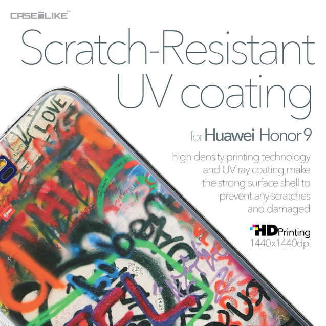 Huawei Honor 9 case Graffiti 2721 with UV-Coating Scratch-Resistant Case | CASEiLIKE.com