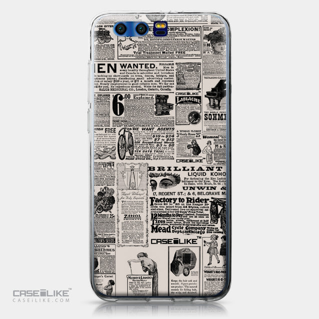 Huawei Honor 9 case Vintage Newspaper Advertising 4818 | CASEiLIKE.com