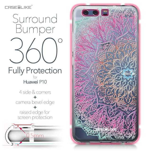 Huawei P10 case Mandala Art 2090 Bumper Case Protection | CASEiLIKE.com