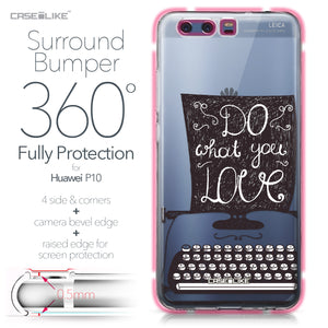 Huawei P10 case Quote 2400 Bumper Case Protection | CASEiLIKE.com