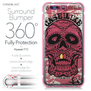 Huawei P10 case Art of Skull 2523 Bumper Case Protection | CASEiLIKE.com