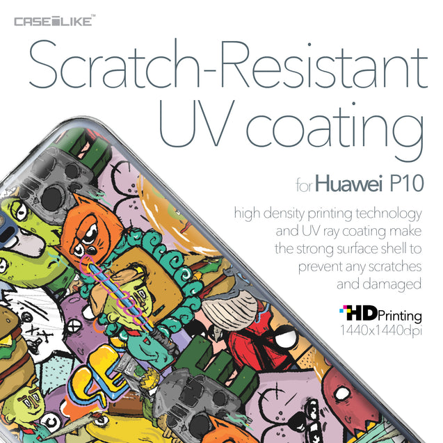 Huawei P10 case Graffiti 2731 with UV-Coating Scratch-Resistant Case | CASEiLIKE.com