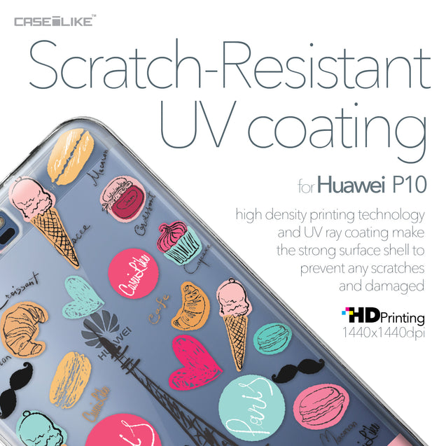 Huawei P10 case Paris Holiday 3904 with UV-Coating Scratch-Resistant Case | CASEiLIKE.com