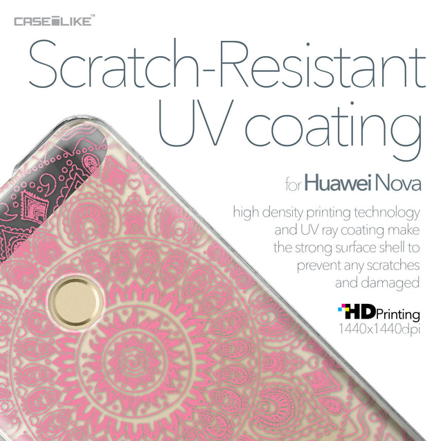 Huawei Nova case Indian Line Art 2062 with UV-Coating Scratch-Resistant Case | CASEiLIKE.com