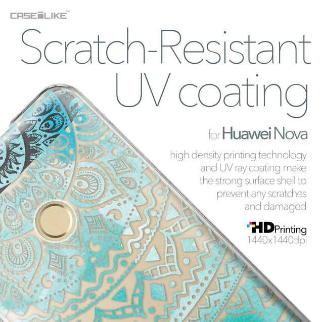 Huawei Nova case Indian Line Art 2066 with UV-Coating Scratch-Resistant Case | CASEiLIKE.com
