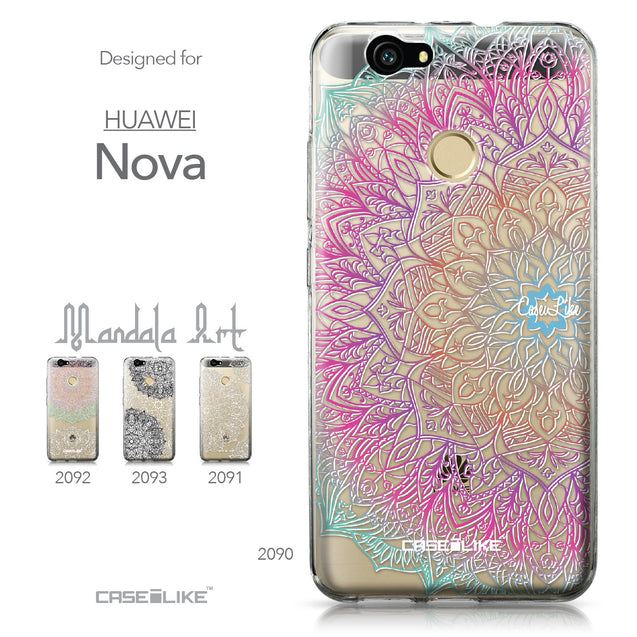 Huawei Nova case Mandala Art 2090 Collection | CASEiLIKE.com
