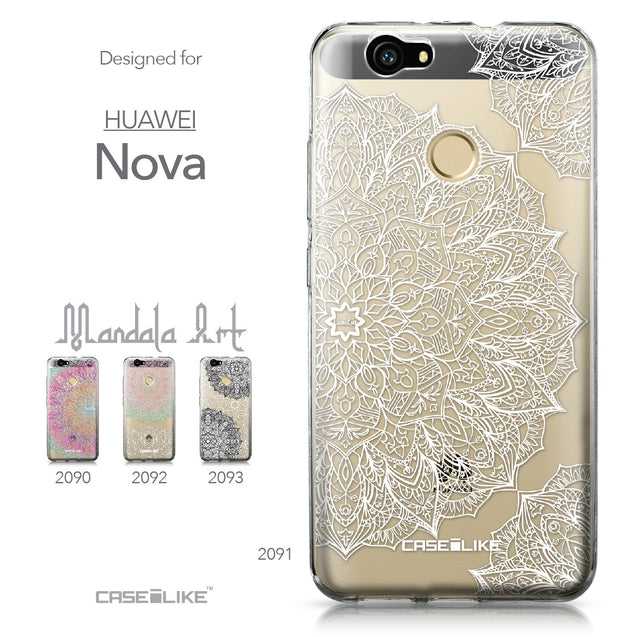 Huawei Nova case Mandala Art 2091 Collection | CASEiLIKE.com