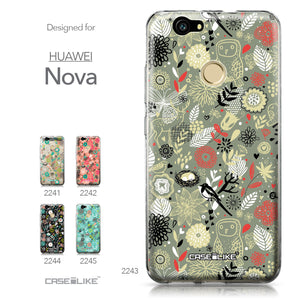 Huawei Nova case Spring Forest Gray 2243 Collection | CASEiLIKE.com