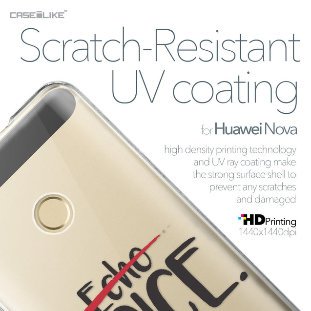 Huawei Nova case Quote 2405 with UV-Coating Scratch-Resistant Case | CASEiLIKE.com