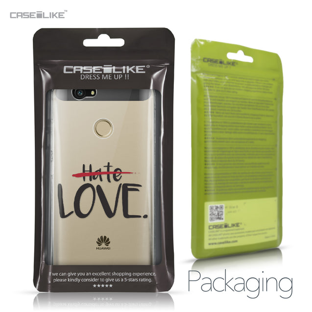 Huawei Nova case Quote 2406 Retail Packaging | CASEiLIKE.com