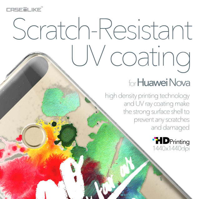 Huawei Nova case Quote 2424 with UV-Coating Scratch-Resistant Case | CASEiLIKE.com