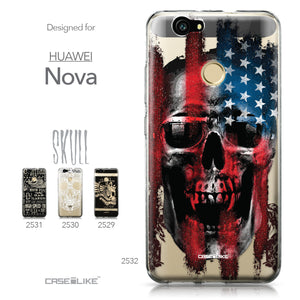Huawei Nova case Art of Skull 2532 Collection | CASEiLIKE.com