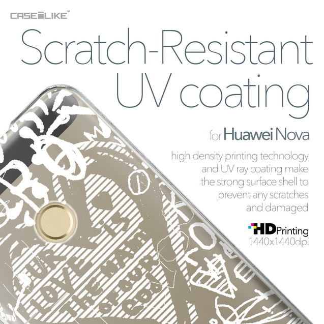 Huawei Nova case Graffiti 2730 with UV-Coating Scratch-Resistant Case | CASEiLIKE.com