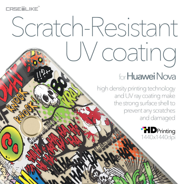 Huawei Nova case Comic Captions 2914 with UV-Coating Scratch-Resistant Case | CASEiLIKE.com