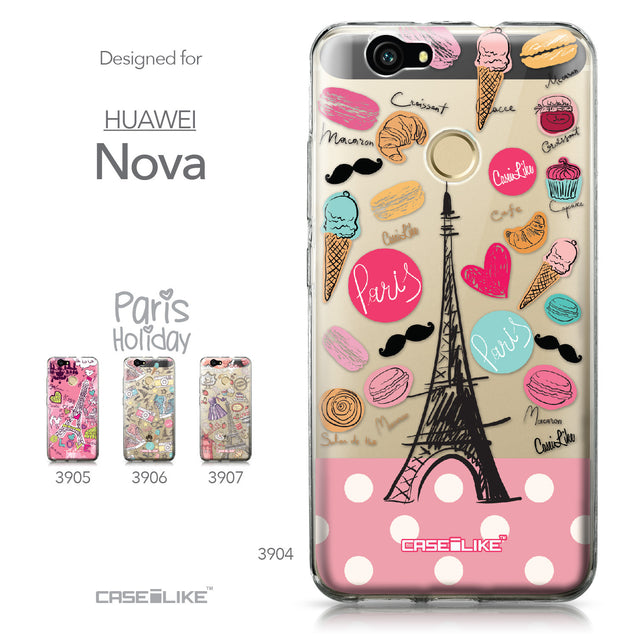 Huawei Nova case Paris Holiday 3904 Collection | CASEiLIKE.com
