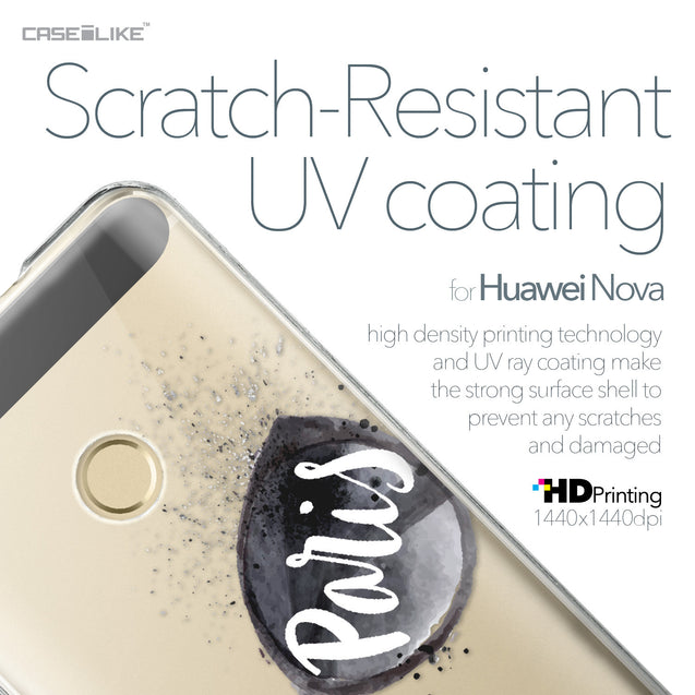 Huawei Nova case Paris Holiday 3911 with UV-Coating Scratch-Resistant Case | CASEiLIKE.com