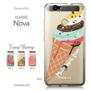 Huawei Nova case Ice Cream 4820 Collection | CASEiLIKE.com