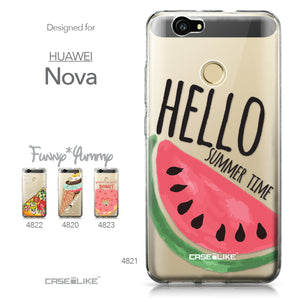 Huawei Nova case Water Melon 4821 Collection | CASEiLIKE.com