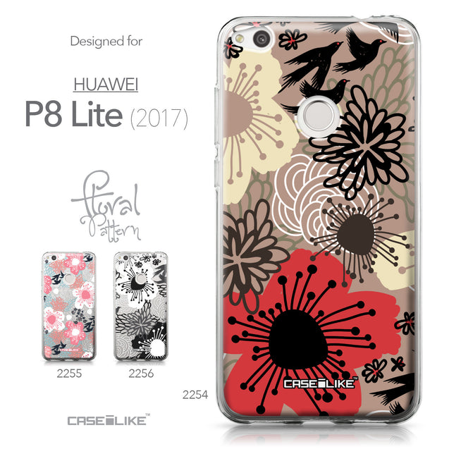 Huawei P8 Lite 2017 / P9 Lite 2017 / Honor 8 Lite / Nova Lite / GR3 2017 case Japanese Floral 2254 Collection | CASEiLIKE.com