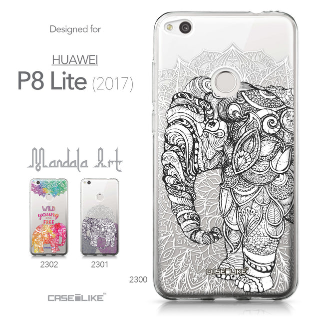 Huawei P8 Lite 2017 / P9 Lite 2017 / Honor 8 Lite / Nova Lite / GR3 2017 case Mandala Art 2300 Collection | CASEiLIKE.com