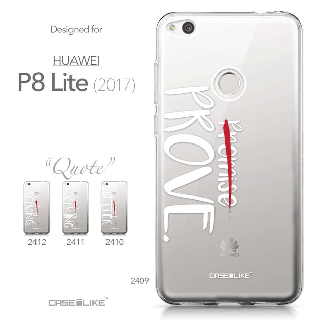 Huawei P8 Lite 2017 / P9 Lite 2017 / Honor 8 Lite / Nova Lite / GR3 2017 case Quote 2409 Collection | CASEiLIKE.com