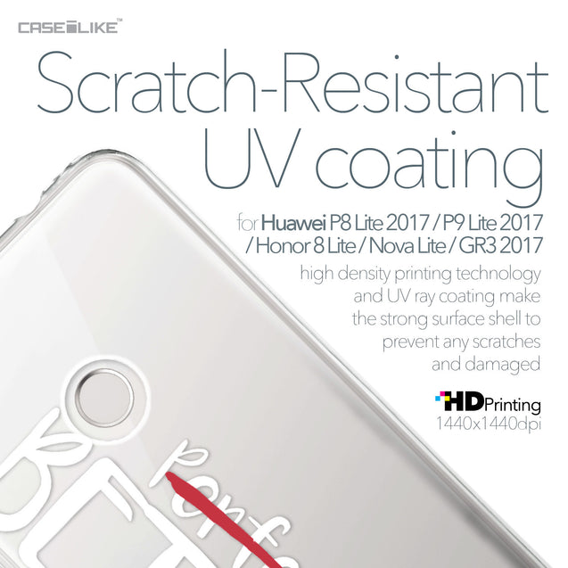 Huawei P8 Lite 2017 / P9 Lite 2017 / Honor 8 Lite / Nova Lite / GR3 2017 case Quote 2410 with UV-Coating Scratch-Resistant Case | CASEiLIKE.com