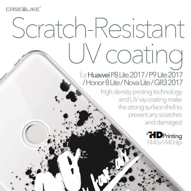 Huawei P8 Lite 2017 / P9 Lite 2017 / Honor 8 Lite / Nova Lite / GR3 2017 case Quote 2415 with UV-Coating Scratch-Resistant Case | CASEiLIKE.com