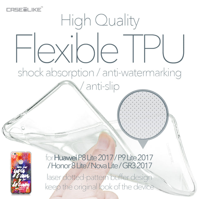 Huawei P8 Lite 2017 / P9 Lite 2017 / Honor 8 Lite / Nova Lite / GR3 2017 case Quote 2421 Soft Gel Silicone Case | CASEiLIKE.com