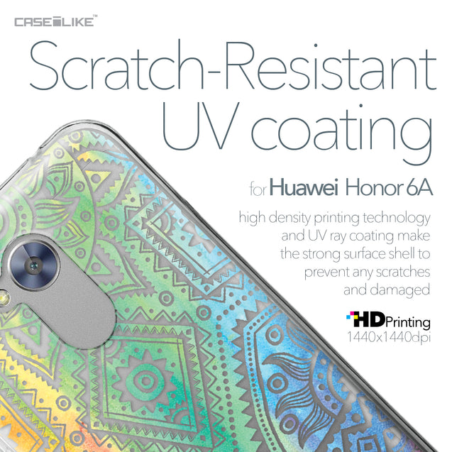Huawei Honor 6A case Indian Line Art 2064 with UV-Coating Scratch-Resistant Case | CASEiLIKE.com
