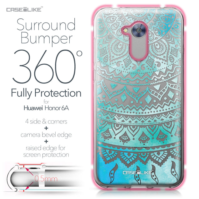 Huawei Honor 6A case Indian Line Art 2066 Bumper Case Protection | CASEiLIKE.com