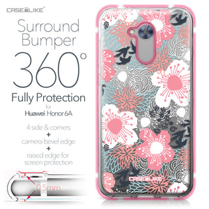 Huawei Honor 6A case Japanese Floral 2255 Bumper Case Protection | CASEiLIKE.com