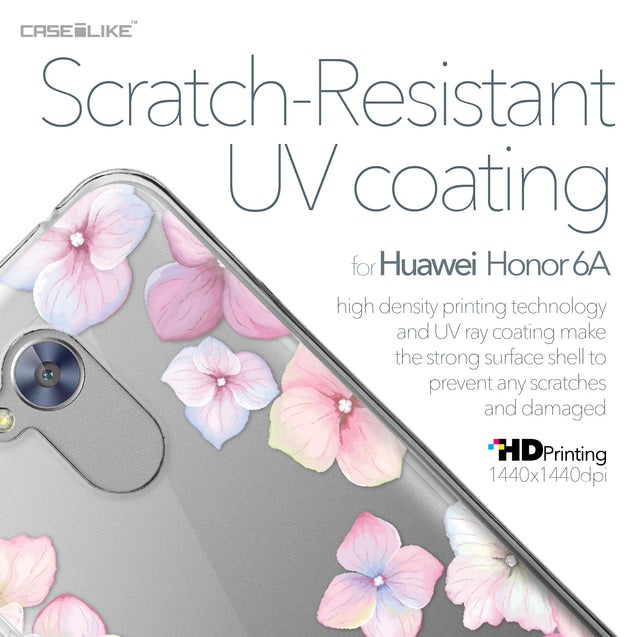 Huawei Honor 6A case Hydrangea 2257 with UV-Coating Scratch-Resistant Case | CASEiLIKE.com