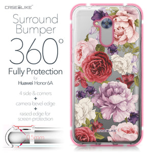 Huawei Honor 6A case Mixed Roses 2259 Bumper Case Protection | CASEiLIKE.com