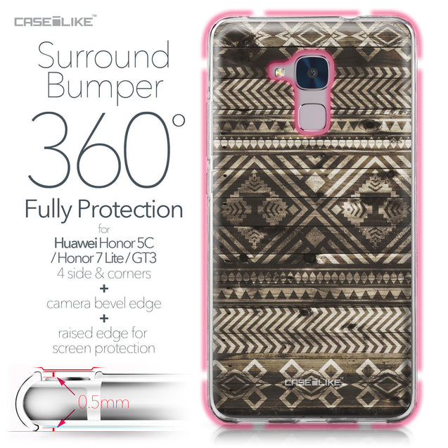Huawei Honor 5C / Honor 7 Lite / GT3 case Indian Tribal Theme Pattern 2050 Bumper Case Protection | CASEiLIKE.com