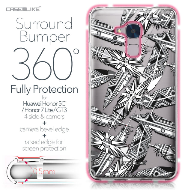 Huawei Honor 5C / Honor 7 Lite / GT3 case Indian Tribal Theme Pattern 2056 Bumper Case Protection | CASEiLIKE.com