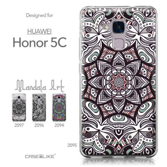 Huawei Honor 5C / Honor 7 Lite / GT3 case Mandala Art 2095 Collection | CASEiLIKE.com