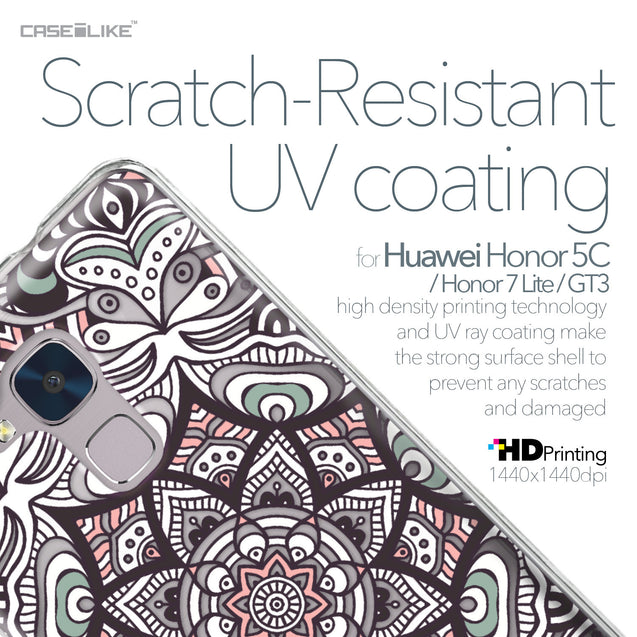 Huawei Honor 5C / Honor 7 Lite / GT3 case Mandala Art 2095 with UV-Coating Scratch-Resistant Case | CASEiLIKE.com