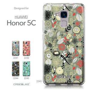 Huawei Honor 5C / Honor 7 Lite / GT3 case Spring Forest Gray 2243 Collection | CASEiLIKE.com