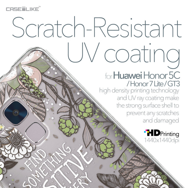 Huawei Honor 5C / Honor 7 Lite / GT3 case Blooming Flowers 2250 with UV-Coating Scratch-Resistant Case | CASEiLIKE.com