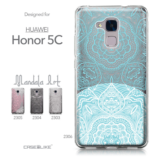 Huawei Honor 5C / Honor 7 Lite / GT3 case Mandala Art 2306 Collection | CASEiLIKE.com