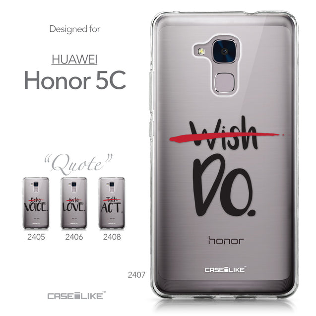 Huawei Honor 5C / Honor 7 Lite / GT3 case Quote 2407 Collection | CASEiLIKE.com