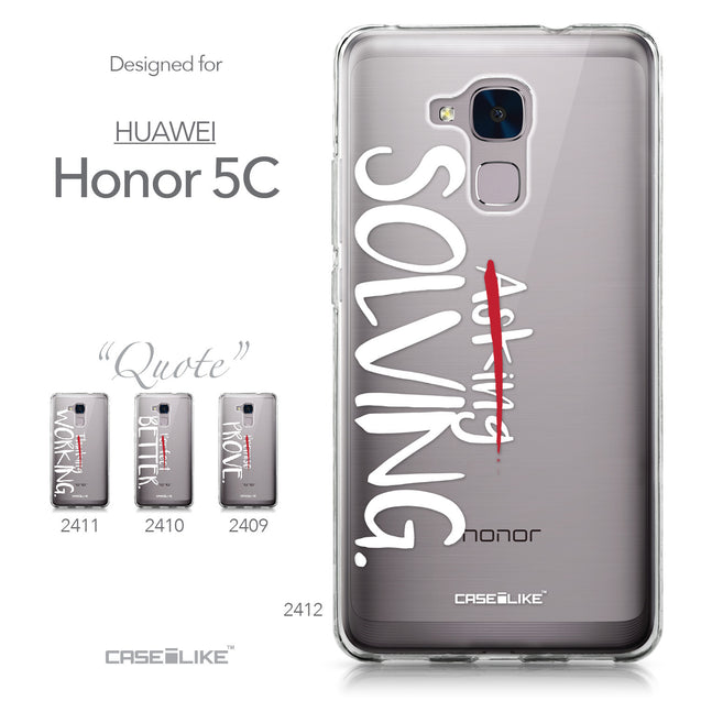 Huawei Honor 5C / Honor 7 Lite / GT3 case Quote 2412 Collection | CASEiLIKE.com