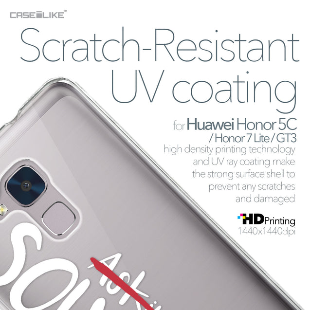 Huawei Honor 5C / Honor 7 Lite / GT3 case Quote 2412 with UV-Coating Scratch-Resistant Case | CASEiLIKE.com